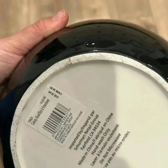 Cat Head Candy Bowl Day of The Dead Large Halloween - Picture 4 of 5